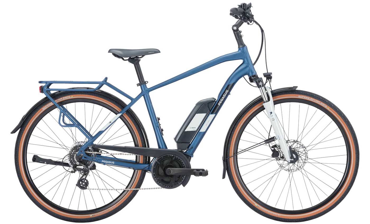 Pegasus Solero E8 Plus Dark Petrol - 500 Wh - 28 Zoll - Diamant (2023)