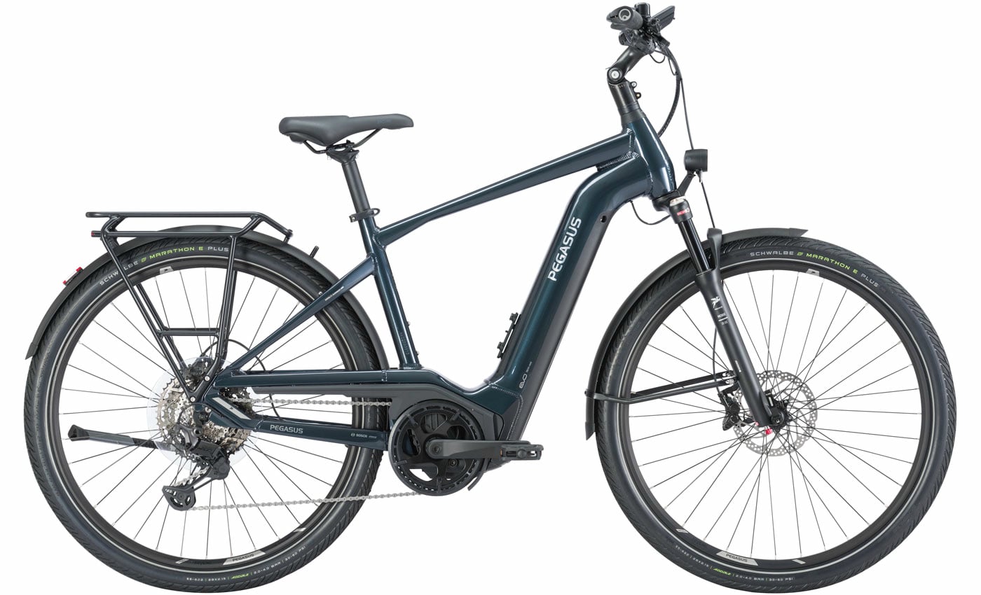 Pegasus Premio Evo 11 Lite Sapphire Black - 750 Wh - 28 Zoll - Diamant (2023)