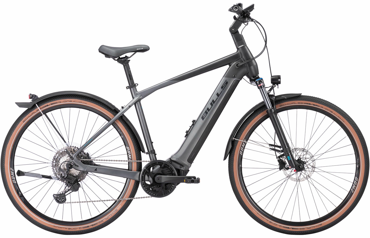 Bulls Cross Rider EVO 2 Black Matt / Grey Matt - 750 Wh - 29 Zoll - Diamant (2023)