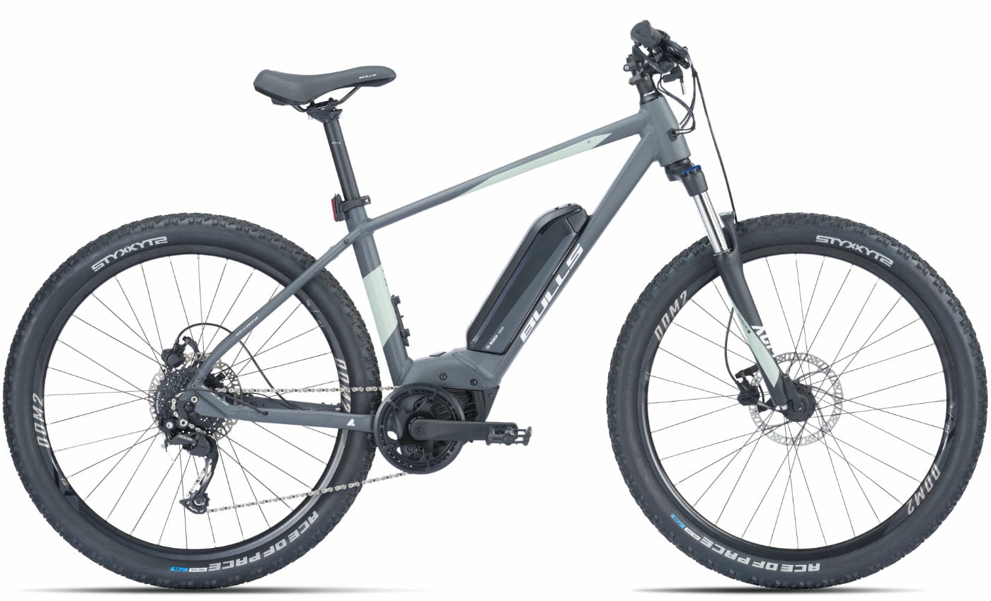 Bulls Aminga CX Nano Grey Matt - 545 Wh - 27.5 Zoll - Diamant (2023)