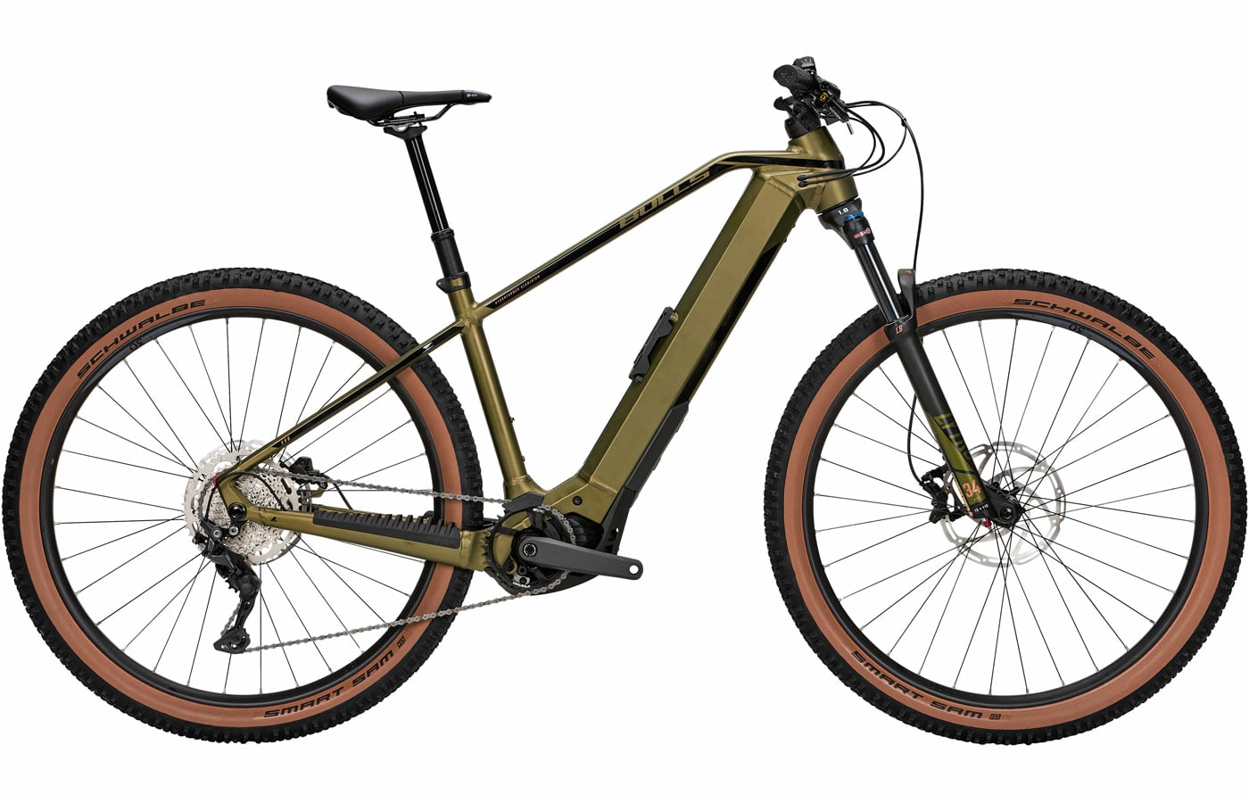 Bulls Sonic EVO 1 Dark Mustard - 750 Wh - 29 Zoll - Diamant (2023)