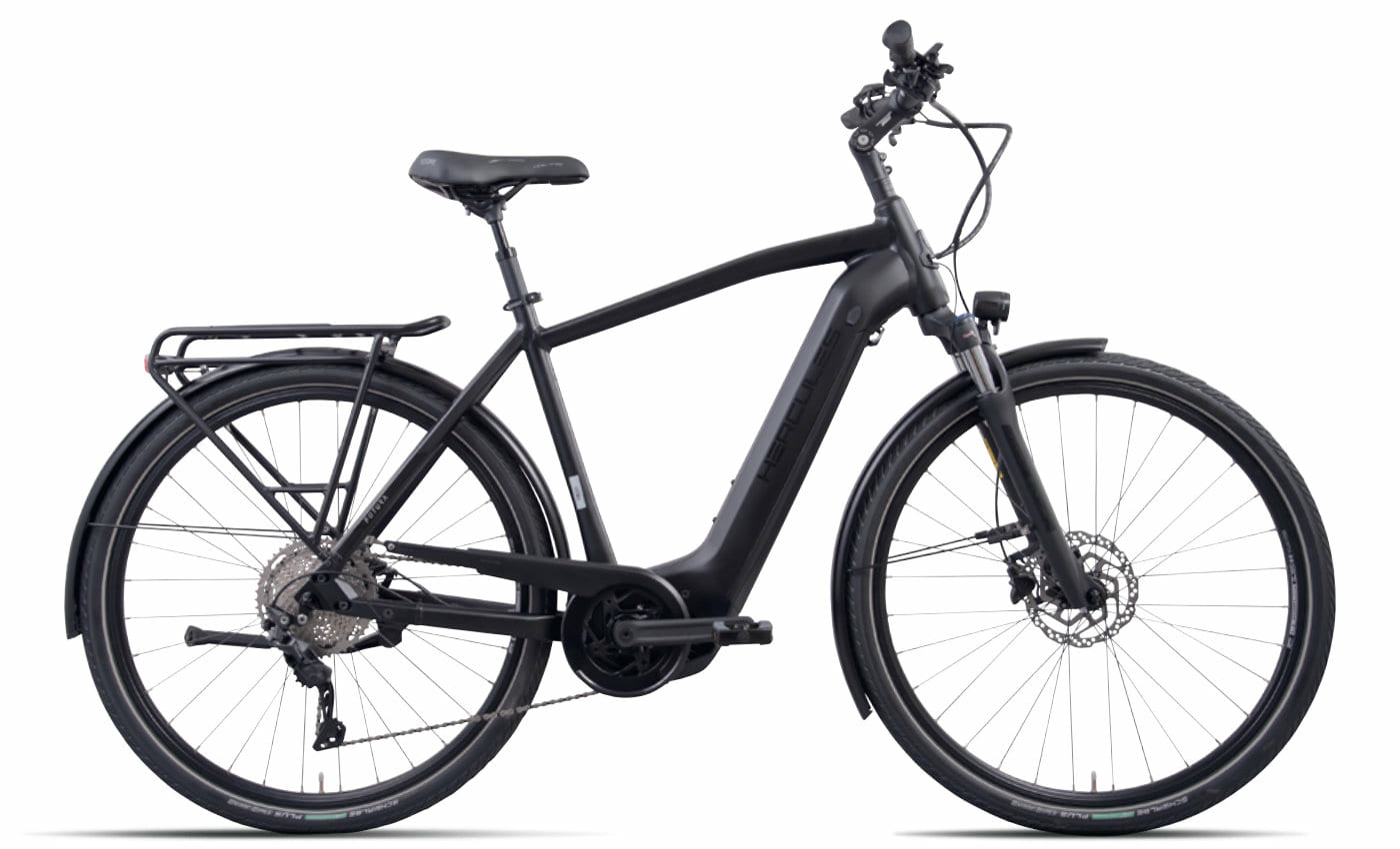 Hercules Futura Sport I-10 Black-Matt - 625 Wh - 28 Zoll - Diamant (2023)
