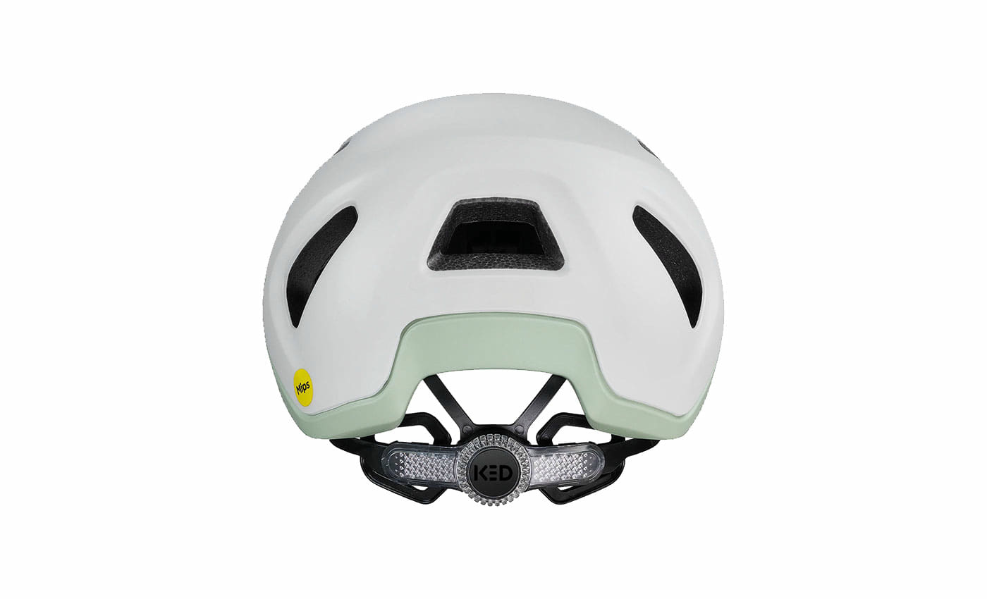 KED Reach DT-1 Fahrradhelm - cloud grey light sage