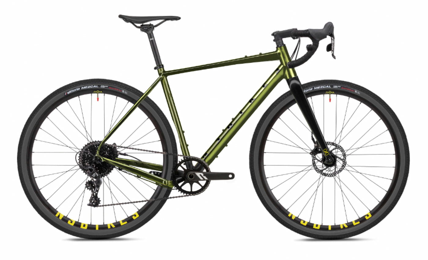 NS Bikes RAG+ 1 Green Black - 28 Zoll - Diamant (2023)
