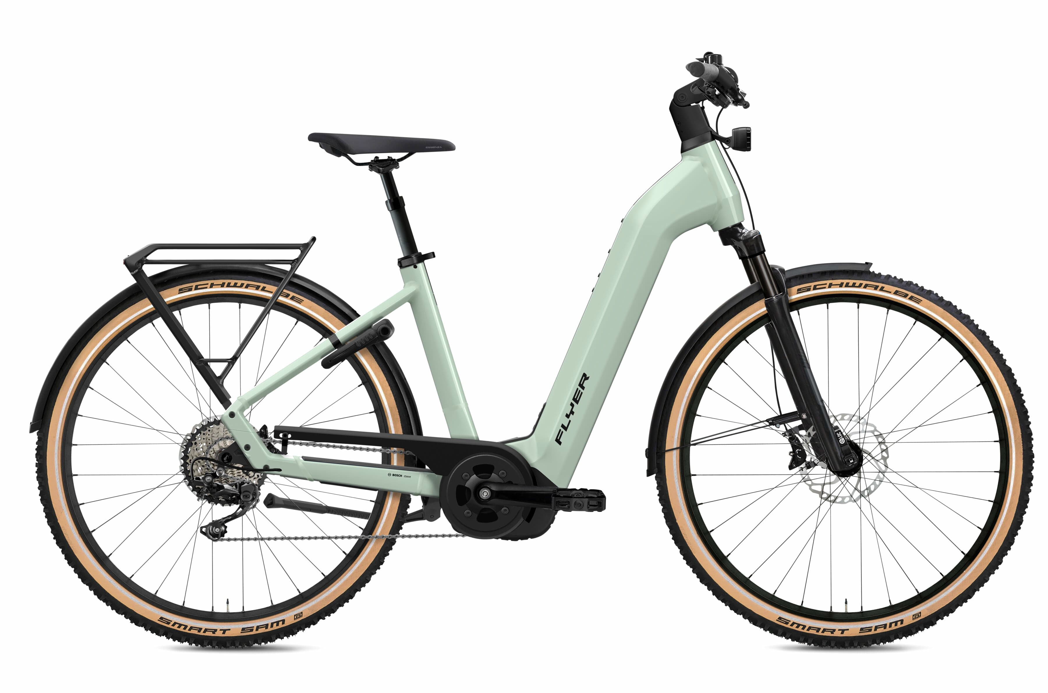 Flyer Gotour 7.12 XC Frosty Sage - 750 Wh - 28 Zoll - Tiefeinsteiger (2025)