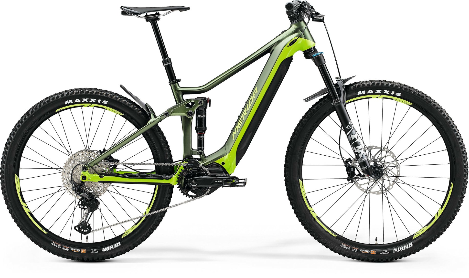 Merida eONE-FORTY 700 EP2 SILK FOG GREEN/LIGHT GREEN 29"/27,5" 630 Wh Diamant