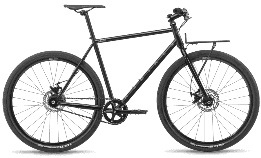 NS BIKES Crust Single Speed 650B - 28 Zoll 1K Diamant - black