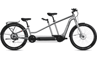 Flyer G3 Tandem 7.70 - 27.5 Zoll 1250Wh 12K Tandem - Silver Dark Cool