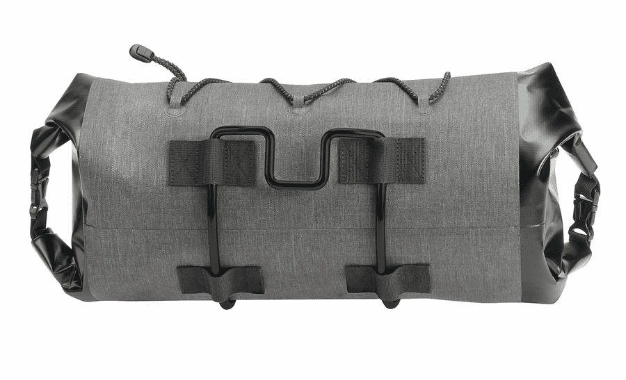 KlickFix Bikepack Waterproof Lenkertasche - grau