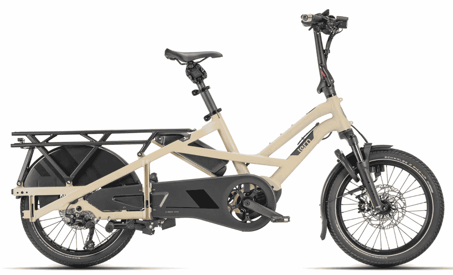 Tern GSD S10 - 20 Zoll 545Wh 10K Lastenrad - Satin Beige