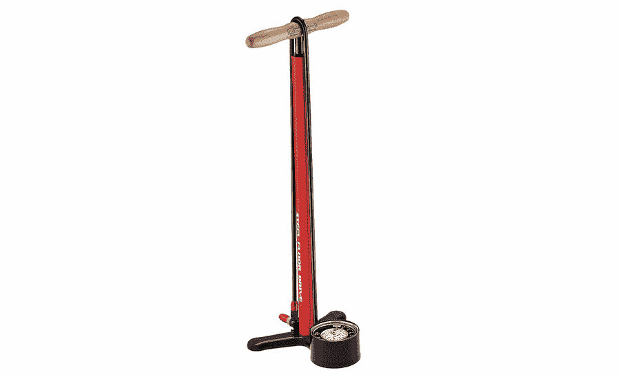Lezyne Steel Floor Drive - rot