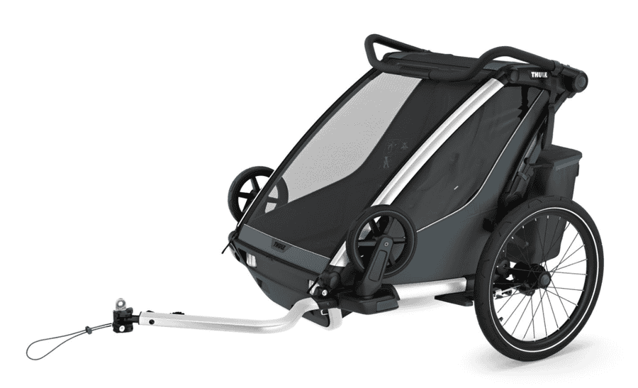 Thule Chariot Cab - 2 Sitzer Kinderanhänger - dark slate