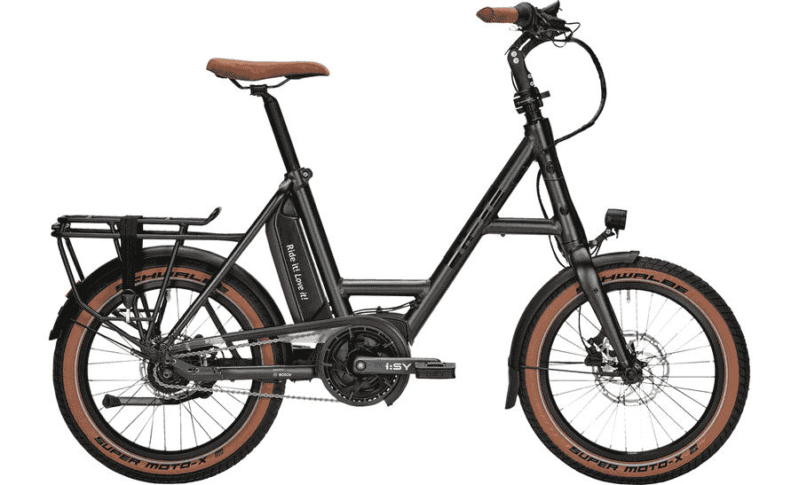 i:SY S8 F B - 20 Zoll 400Wh 8N Kompakt - pepper black