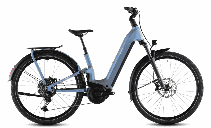 Cube Kathmandu Hybrid ONE11 HPC Pro 800 - 28 Zoll 800Wh 11K Fully/Wave - hazeblue´n´blue