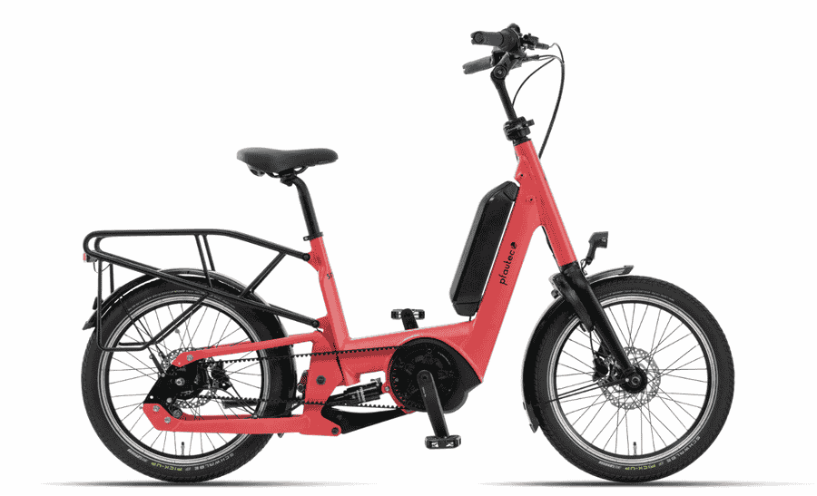 Pfautec Smoo - 20 Zoll 545Wh 7N Wave - Erdbeerrot matt