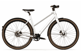 Desiknio X35 Urban Pinion - 28 Zoll 250Wh Pinion-1.6 Trapez - Pearl White