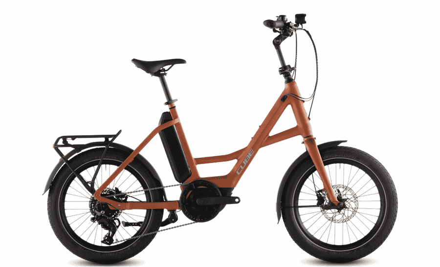 Cube Compact Hybrid 545 - 20 Zoll 545Wh 9K Kompakt - rustorange´n´reflex