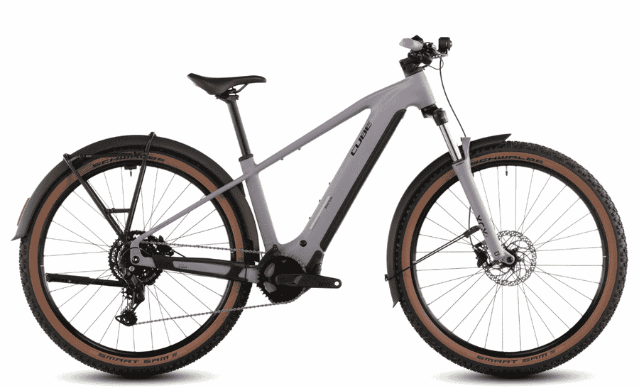 Cube Reaction Hybrid Performance 600 FE - 27.5/29 Zoll 600Wh 9K Diamant - plumgrey´n´black