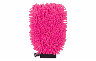 Muc-Off Wash Mitt 2-in-1-Mikrofaser-Waschhandschuh - rosa