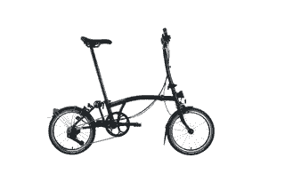 Brompton C Line - High 16 Zoll 4K Faltrad - Black Matt