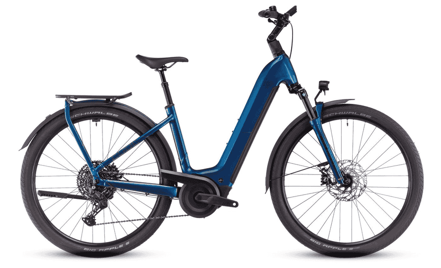 Cube Kathmandu Hybrid EX - 28 Zoll 800Wh 11K Wave - electricblue´n´chrome