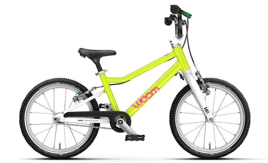 Woom GO 3 (Gen. H) - 16 Zoll Diamant 1K - Neon Lime