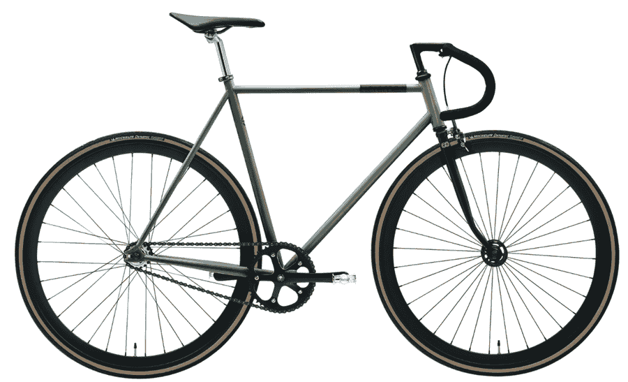 Creme Cycles Vinyl Uno Drop Singlespeed - 28 Zoll 1K Diamant - ash gray