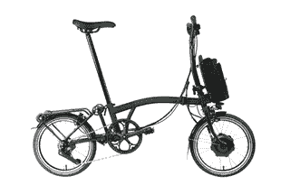 Brompton C-Line Electric  - 16 Zoll 300Wh 12K Faltrad - Racing Green
