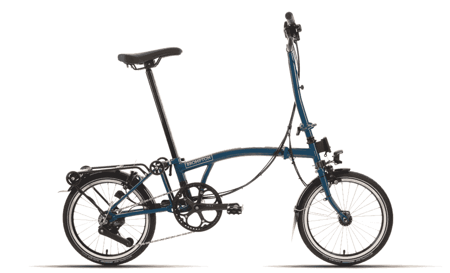Brompton C-Line Explore - Typ H - 16 Zoll 12K Faltrad - Ocean Blue