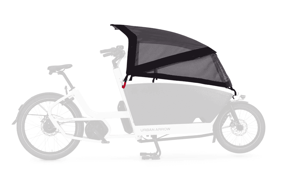 Urban Arrow Family Sonnenschutz - schwarz