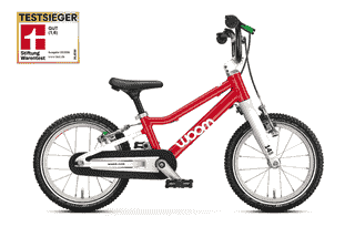 Woom GO 2 (Gen. H) - 14 Zoll Diamant 1K - woom red