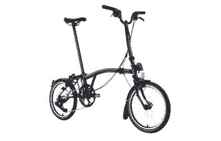 Brompton C Line - High 16 Zoll 4K Faltrad - Amethyst Lacquer