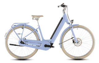 Cube Aruba Hybrid 600 - 26/28 Zoll 600Wh 5N Wave - blueblossom´n´creme