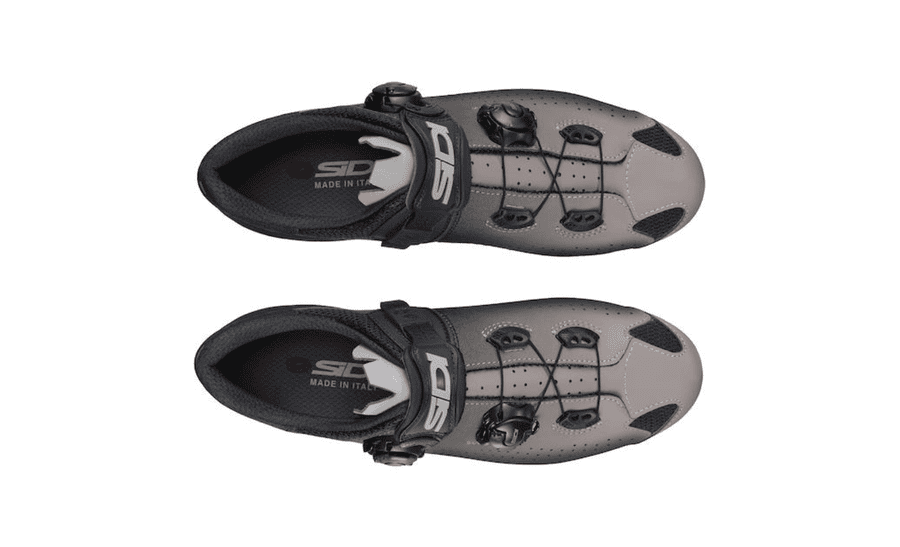 SIDI Genius 10  Rennradschuhe Grey Black mit Carbonsohle