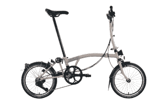 Brompton C Line - Typ H - 16 Zoll 4K Faltrad - Dune Sand
