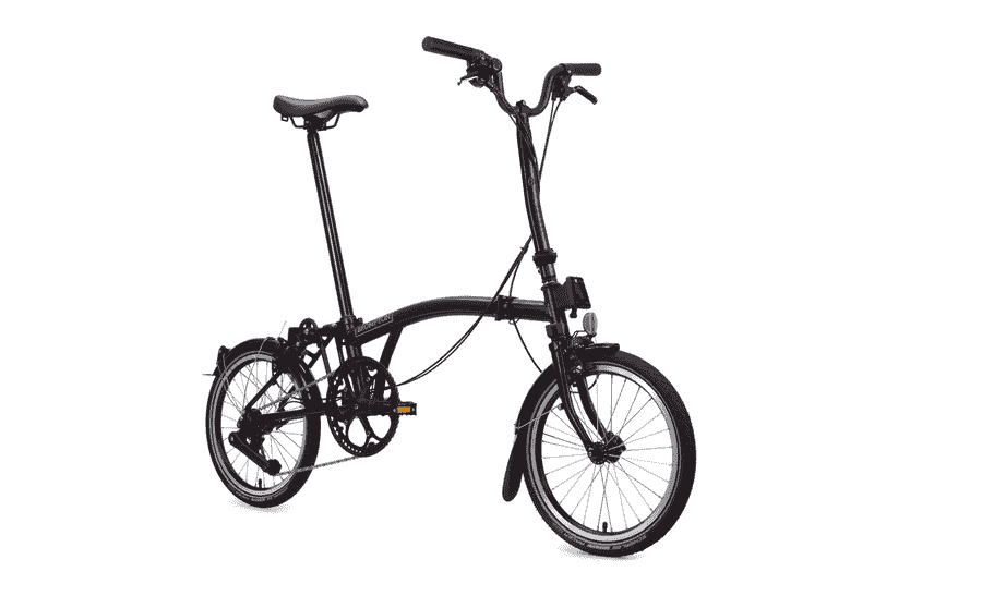 Brompton C Line - High 16 Zoll 4K Faltrad - Red Plum