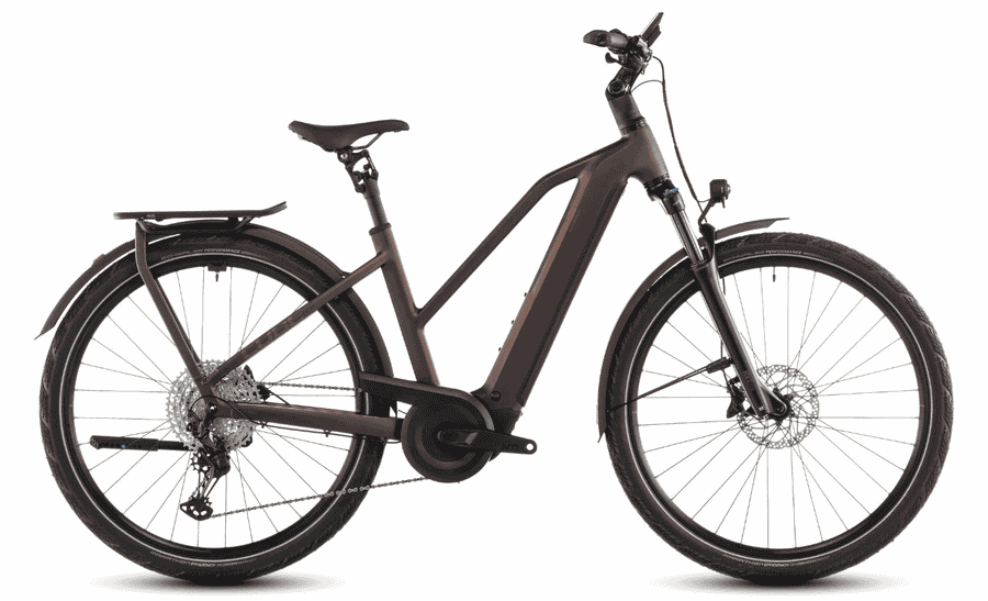 Cube Kathmandu Hybrid Pro 800 - 28 Zoll 800Wh 12K Trapez - sunglow´n´chrome