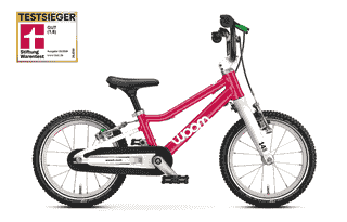 Woom GO 2 (Gen. H) - 14 Zoll Diamant 1K - hot pink