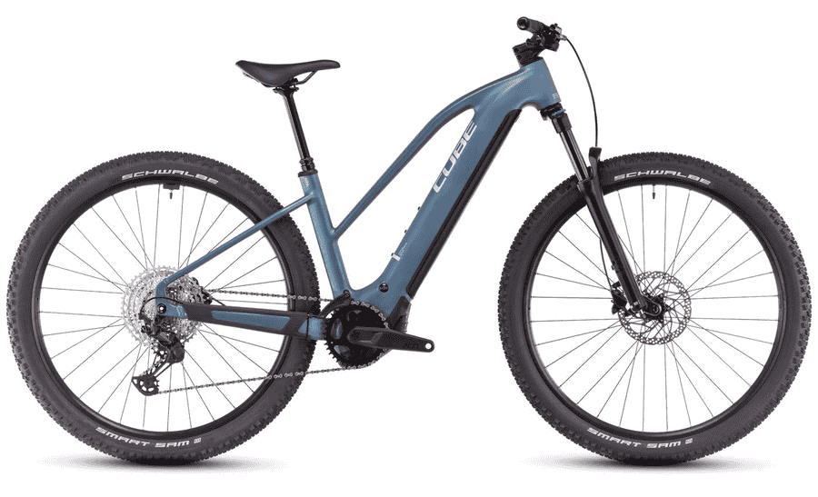 Cube Reaction Hybrid Pro - 27.5 / 29 Zoll 800Wh 12K Trapez - smaragdgrey n prism