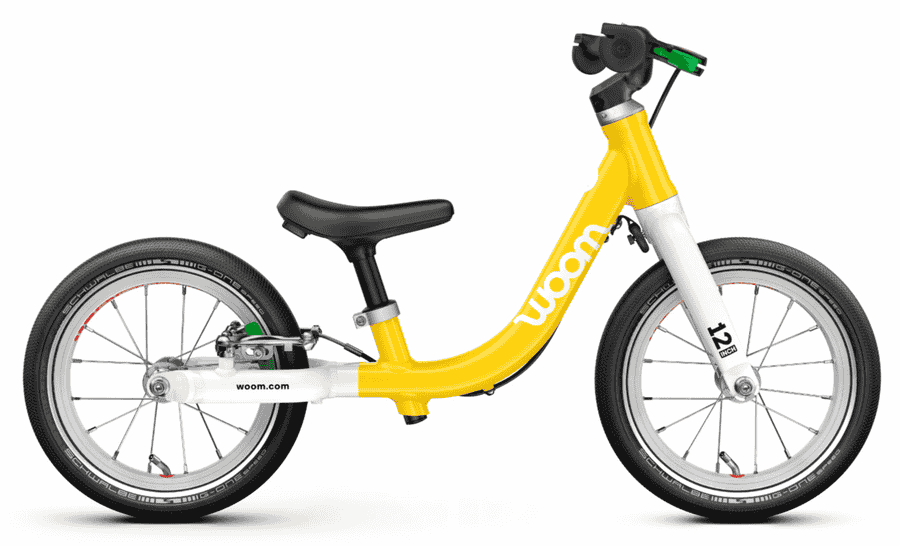 Woom GO 1 - 12 Zoll Laufrad - vibrant  yellow