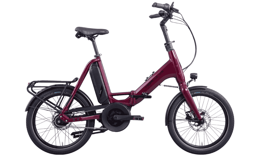 HERCULES Rob Fold R8+ - 20 Zoll 545Wh 8N-RT Faltrad - ultimacy bordeaux-glossy