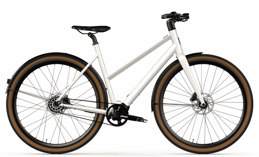 Desiknio X35 Urban Pinion - 28 Zoll 250Wh Pinion-1.6 Trapez - Pearl White