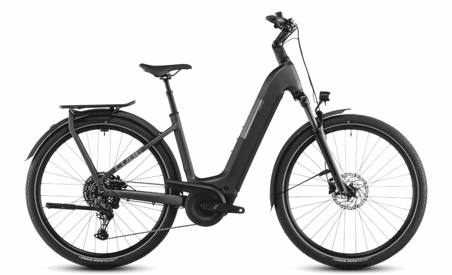 Cube Kathmandu Hybrid ONE 800 - 28 Zoll 800Wh 10K Wave - metallicgrey´n´grey