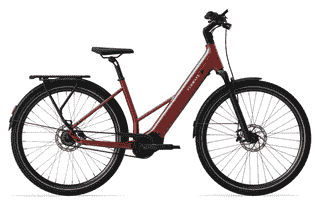 Tenways AGO Air Pro - 28 Zoll 540WH 5N Trapez - velvet red
