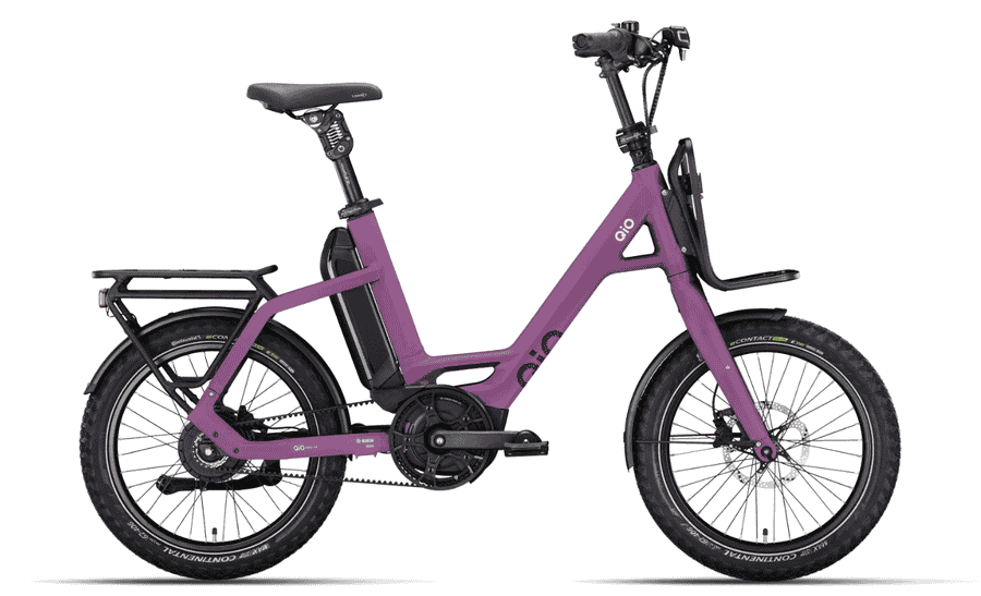 QIO EINS+ P-E Unisex - 20 Zoll 545Wh Enviolo Compact - dark violett matt