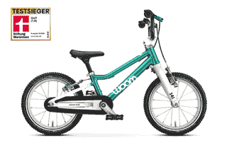 Woom GO 2 (Gen. H) - 14 Zoll Diamant 1K - metallic turquoise