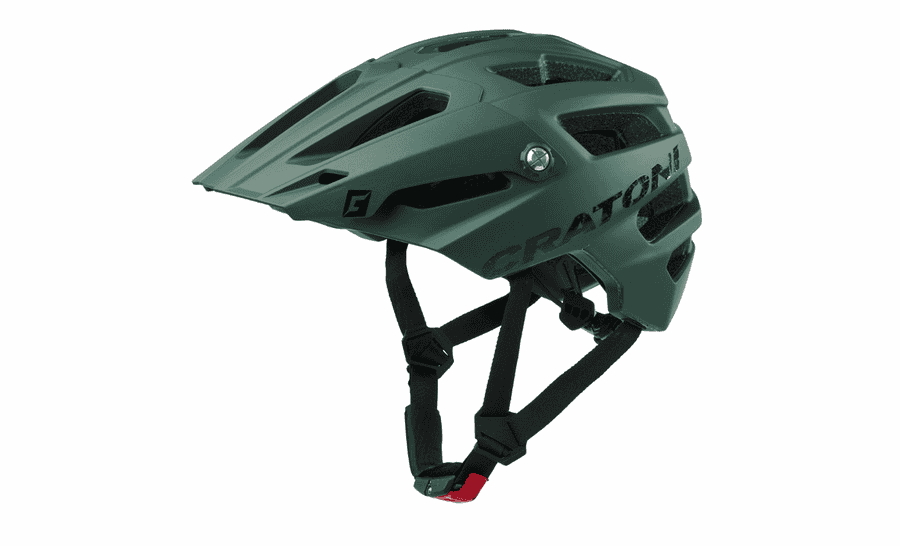 Cratoni AllTrack Fahrradhelm - green metallic matt