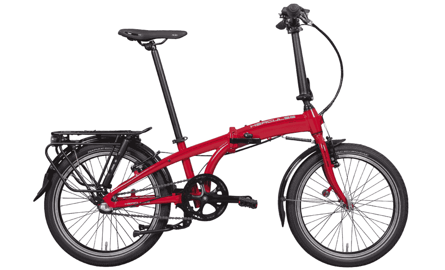 HERCULES Versa R3 - 20 Zoll 3N-RT Faltrad - darkred-glossy
