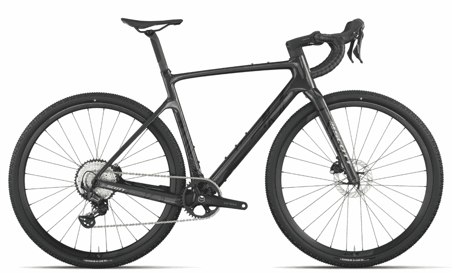 Scott Addict Gravel 30 - 28 Zoll 12K Diamant - carbon black