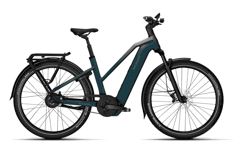 Kalkhoff ENTICE 5+ ADVANCE BELT - 29 Zoll 800Wh Enviolo Trapez - darksprings / jetgrey matt